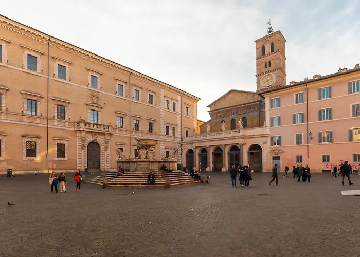 Trastevere Charming Rosa Appartement Rome
